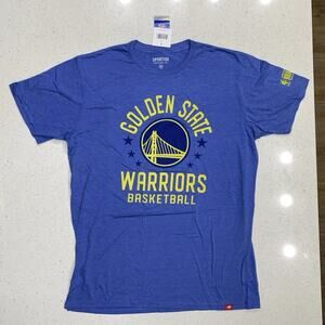 *NWT* NBA Con Unisex 2XL Golden State Warriors Blue T-Shirt